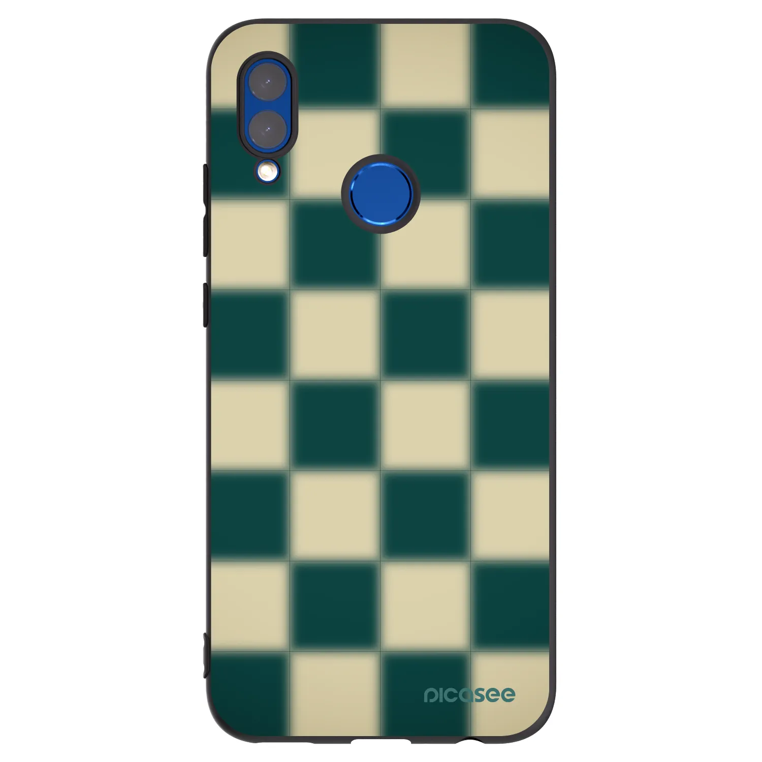 Picasee Μαύρη θήκη σιλικόνης για Honor 10 Lite - Shadow Chess