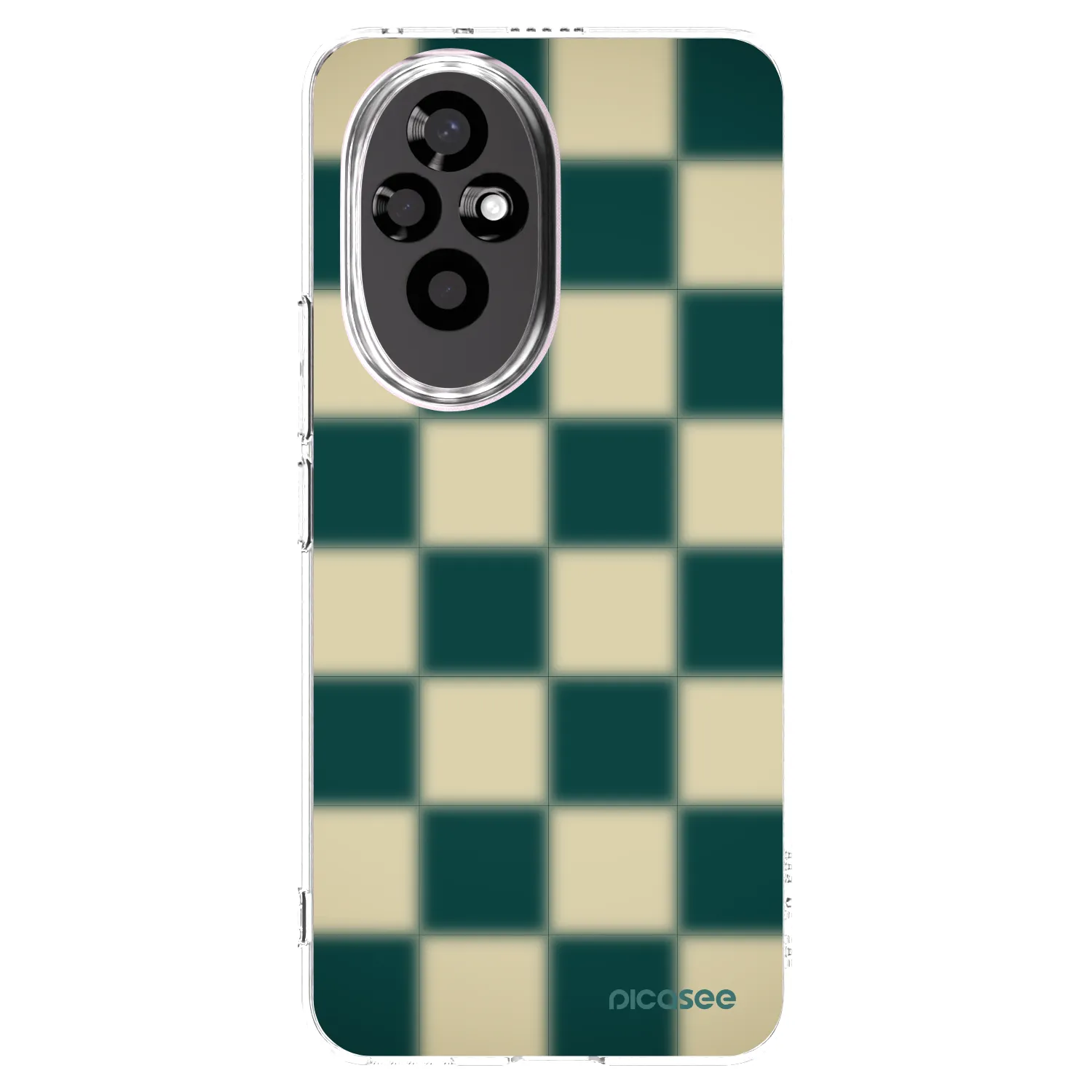 Picasee διαφανής θήκη σιλικόνης Honor 200 Pro 5G - Shadow Chess