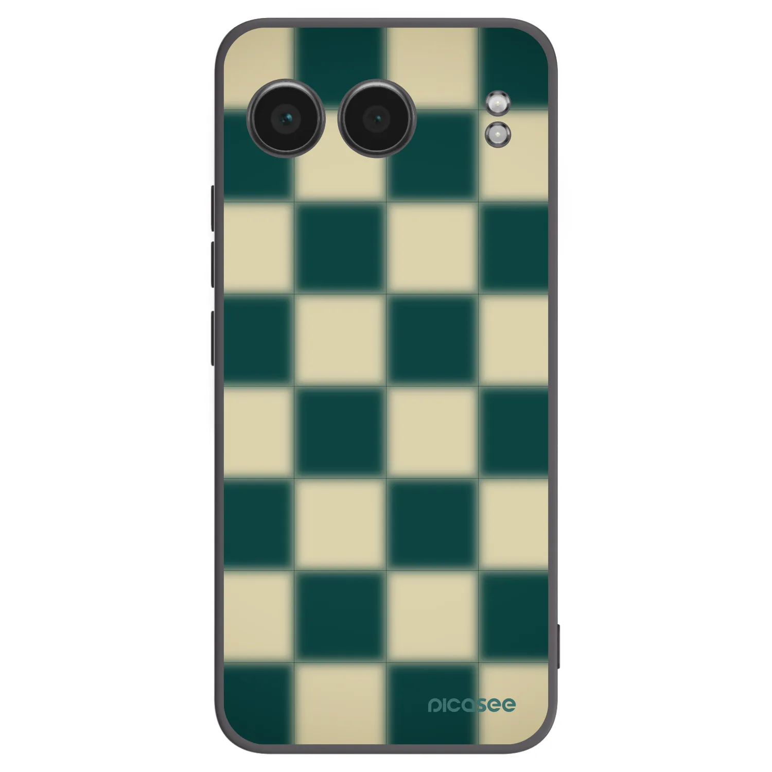 Picasee Μαύρη θήκη σιλικόνης για OnePlus Nord 4 - Shadow Chess