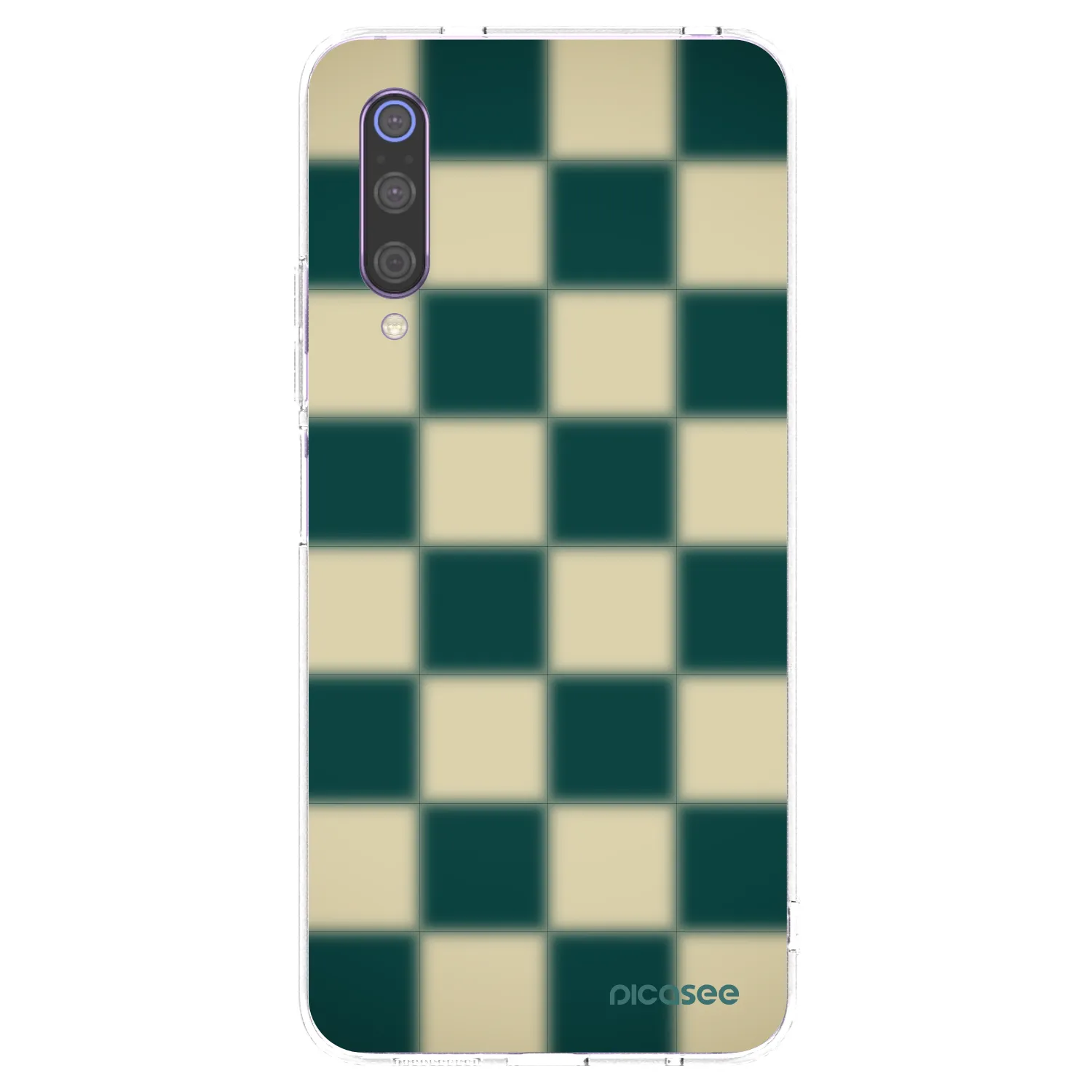 Picasee διαφανής θήκη σιλικόνης Xiaomi Mi 9 - Shadow Chess