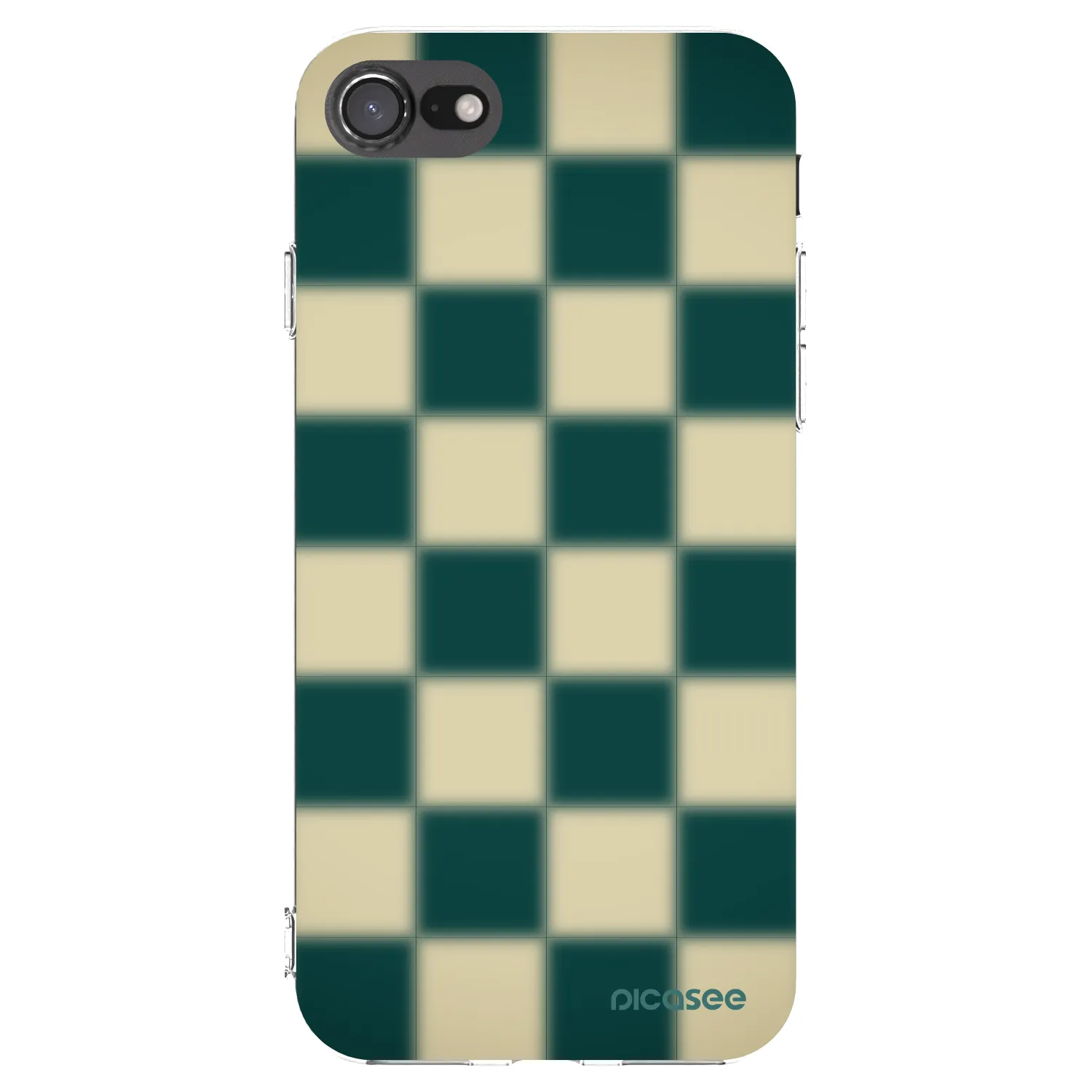 Picasee διαφανής θήκη σιλικόνης Apple iPhone 7 - Shadow Chess