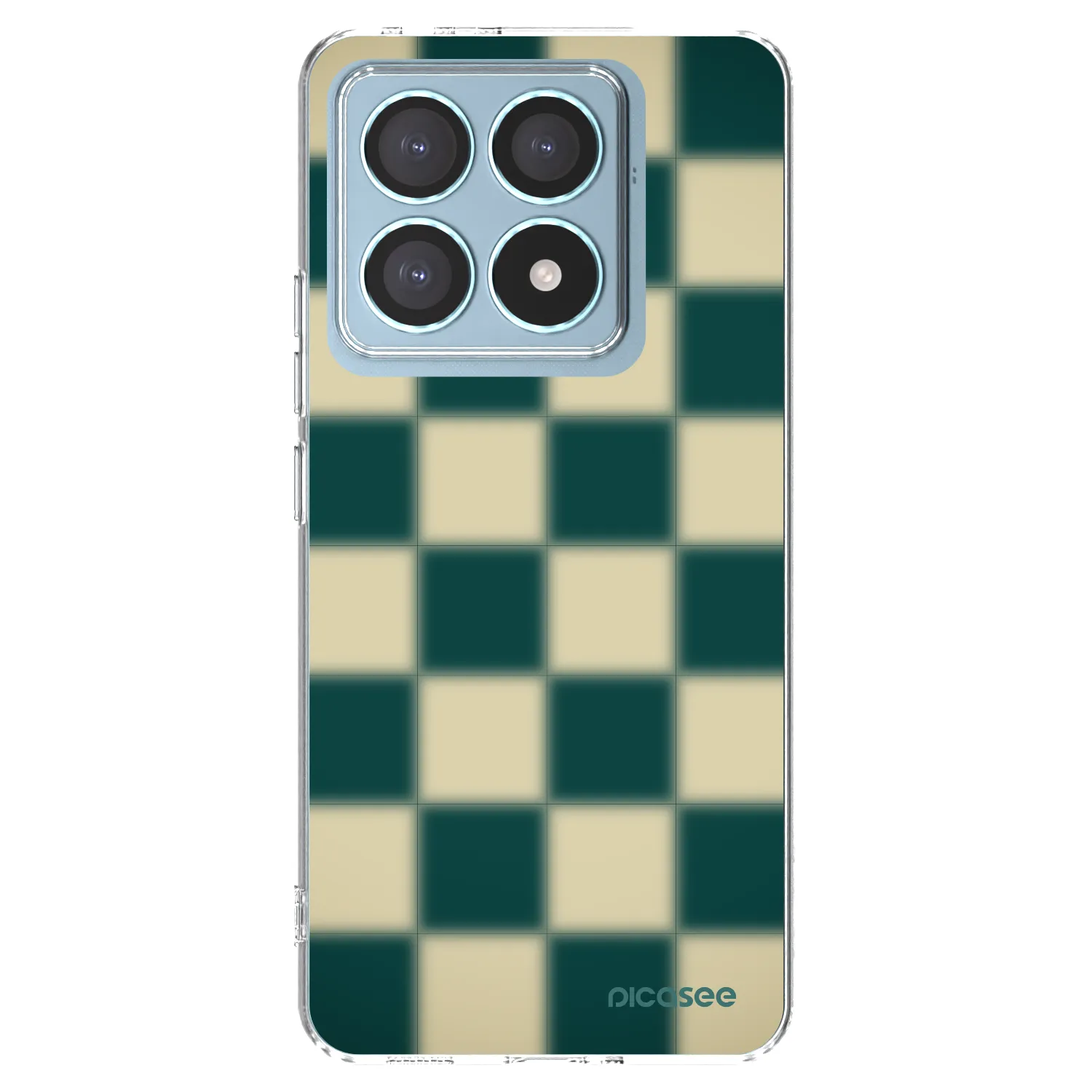 Picasee διαφανής θήκη σιλικόνης Xiaomi 14T Pro - Shadow Chess