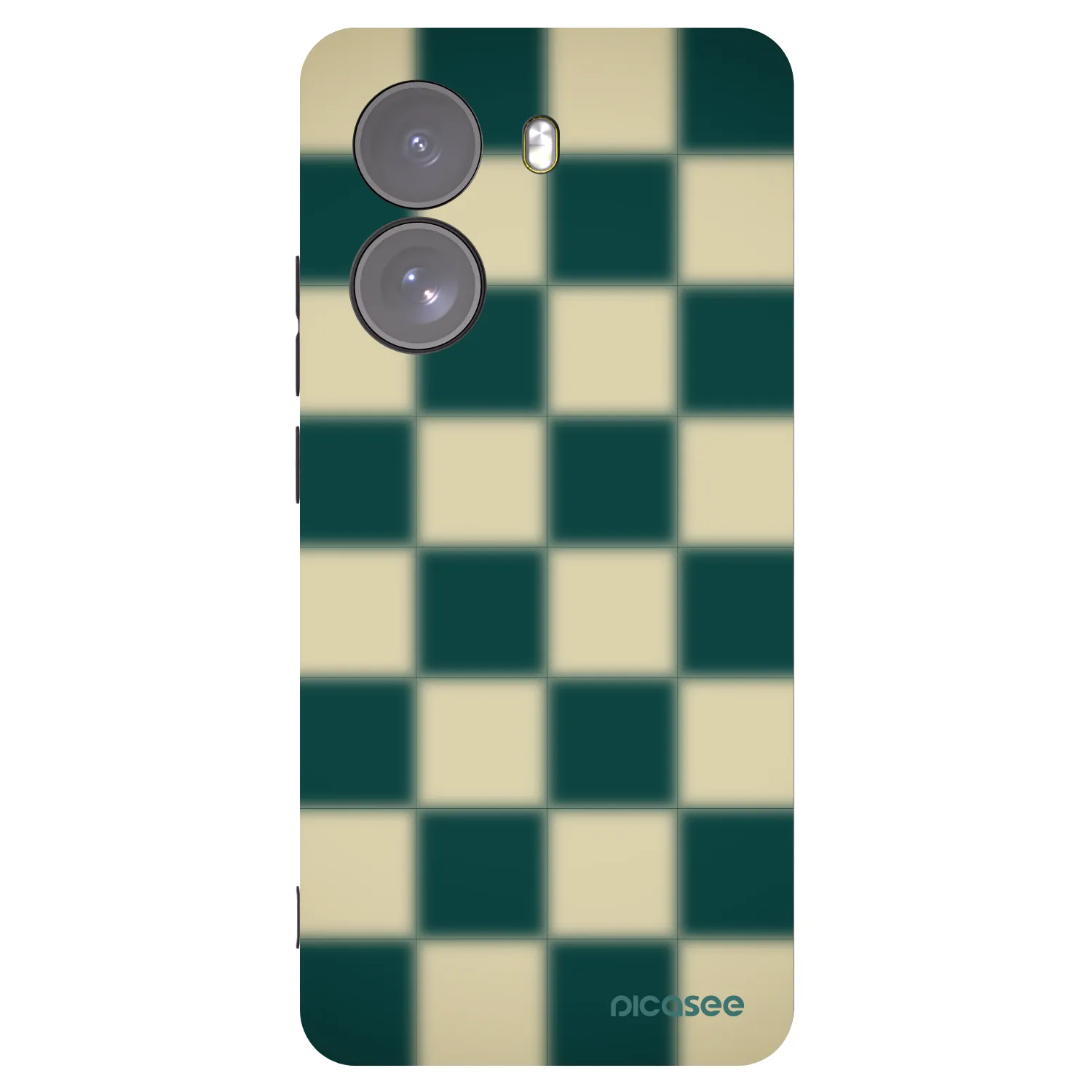 Picasee Μαύρη θήκη σιλικόνης για Xiaomi Poco X7 - Shadow Chess