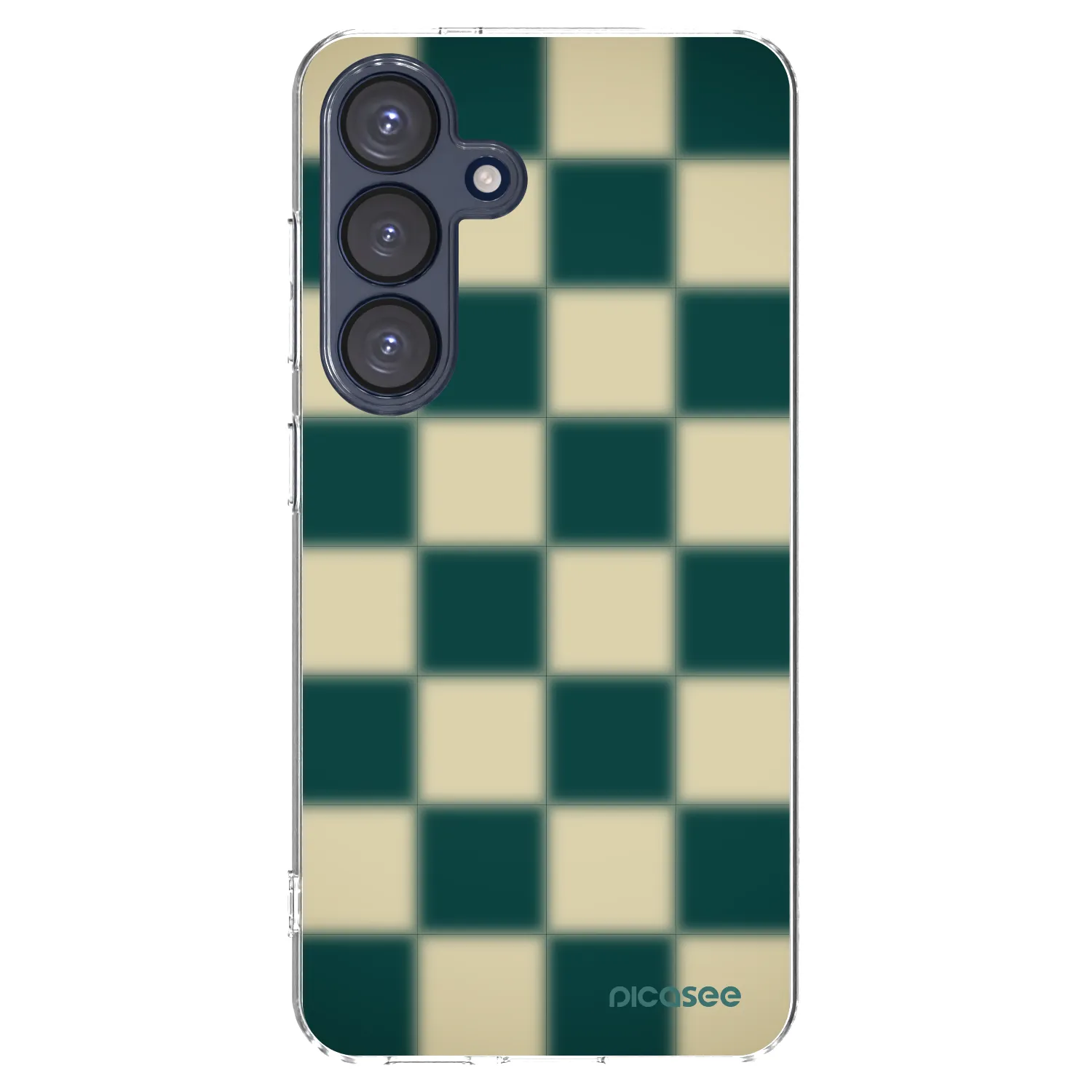 Picasee διαφανής θήκη σιλικόνης Samsung Galaxy S25 5G - Shadow Chess
