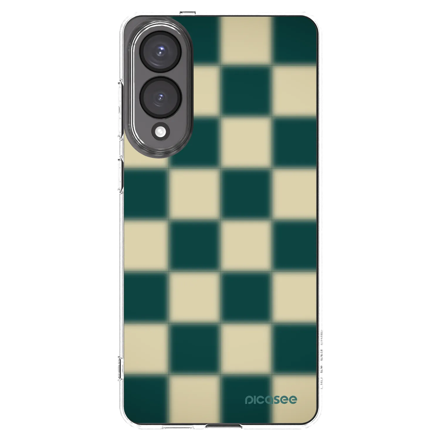 Picasee διαφανής θήκη σιλικόνης Samsung Galaxy S25 Edge 5G - Shadow Chess