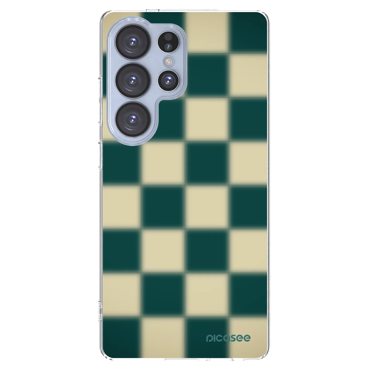 Picasee διαφανής θήκη σιλικόνης Samsung Galaxy S25 Ultra 5G - Shadow Chess