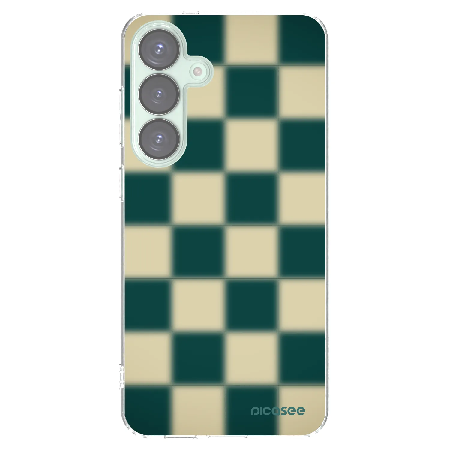 Picasee διαφανής θήκη σιλικόνης Samsung Galaxy S25+ 5G - Shadow Chess