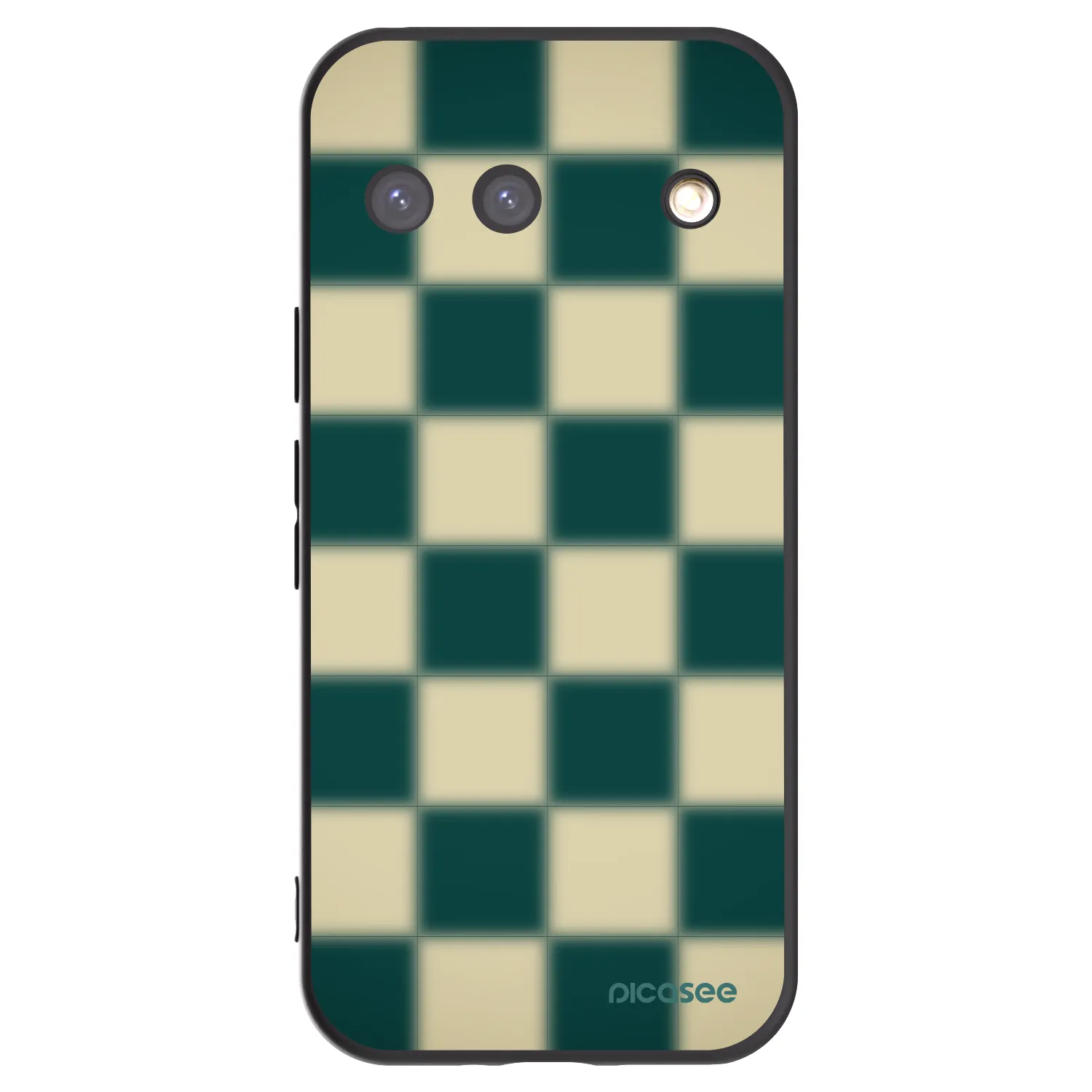 Picasee Μαύρη θήκη σιλικόνης για Google Pixel 9 - Shadow Chess