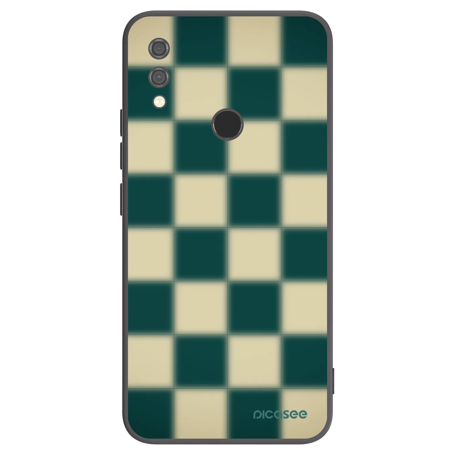 Picasee Μαύρη θήκη σιλικόνης για Xiaomi Redmi Note 7 - Shadow Chess