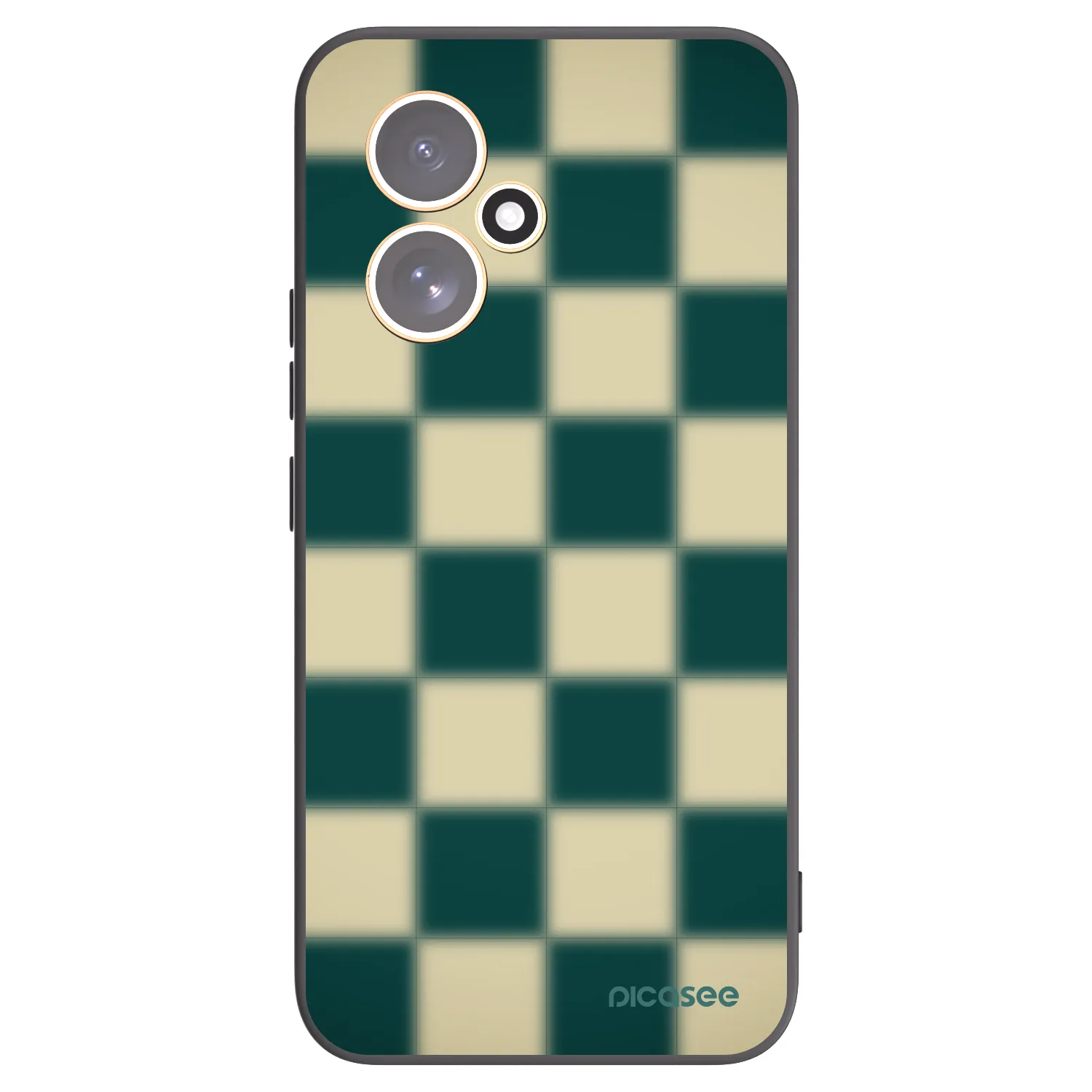 Picasee Μαύρη θήκη σιλικόνης για Honor 400 5G - Shadow Chess