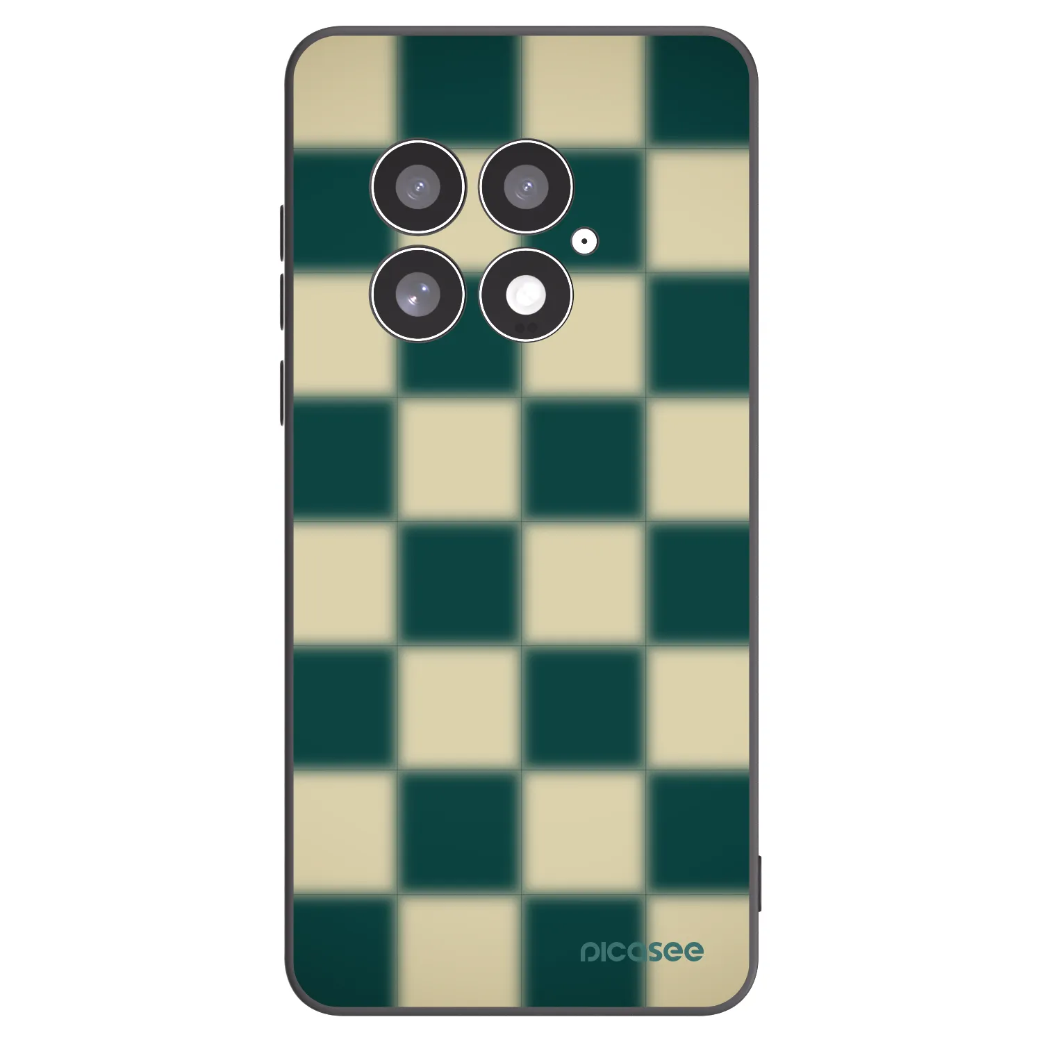 Picasee Μαύρη θήκη σιλικόνης για OnePlus 13 5G - Shadow Chess