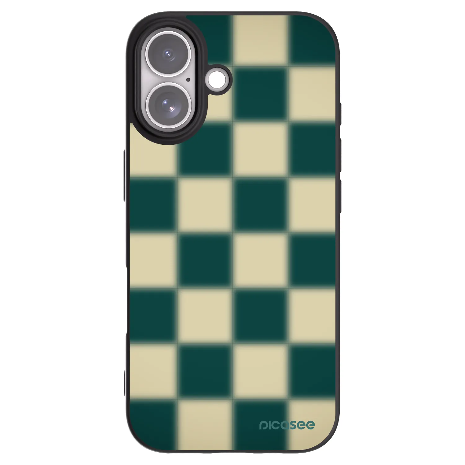 Picasee Μαύρη θήκη σιλικόνης για Apple iPhone 17 - Shadow Chess