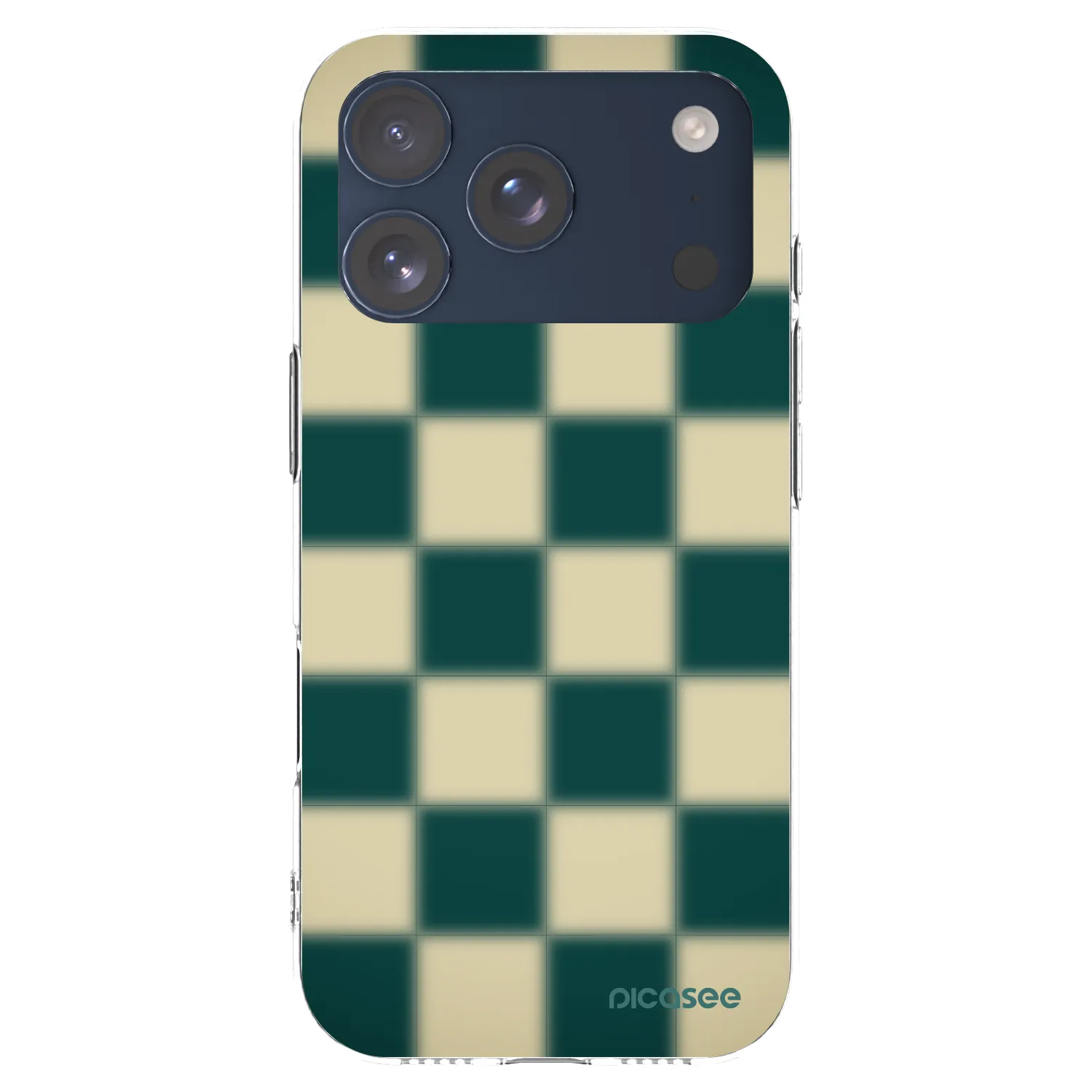 Picasee διαφανής θήκη σιλικόνης Apple iPhone 17 Pro - Shadow Chess