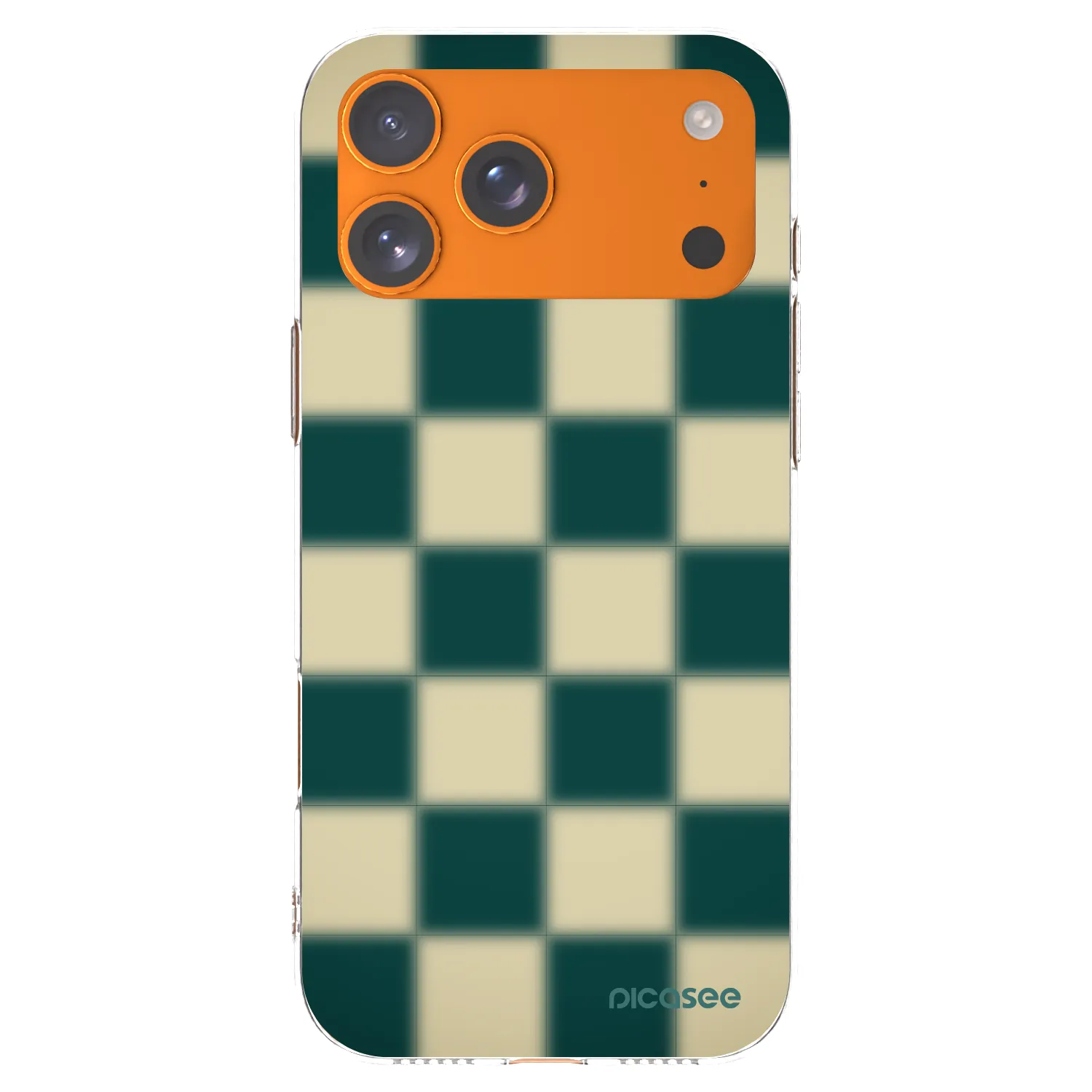 Picasee διαφανής θήκη σιλικόνης Apple iPhone 17 Pro Max - Shadow Chess