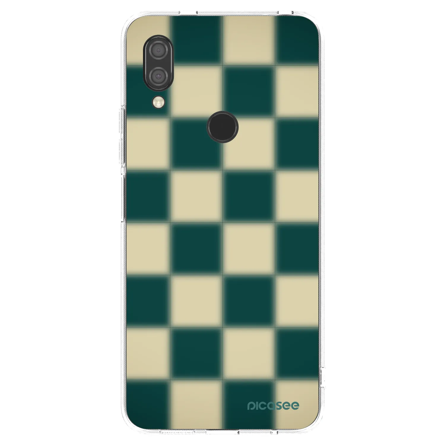 Picasee διαφανής θήκη σιλικόνης Xiaomi Redmi 7 - Shadow Chess