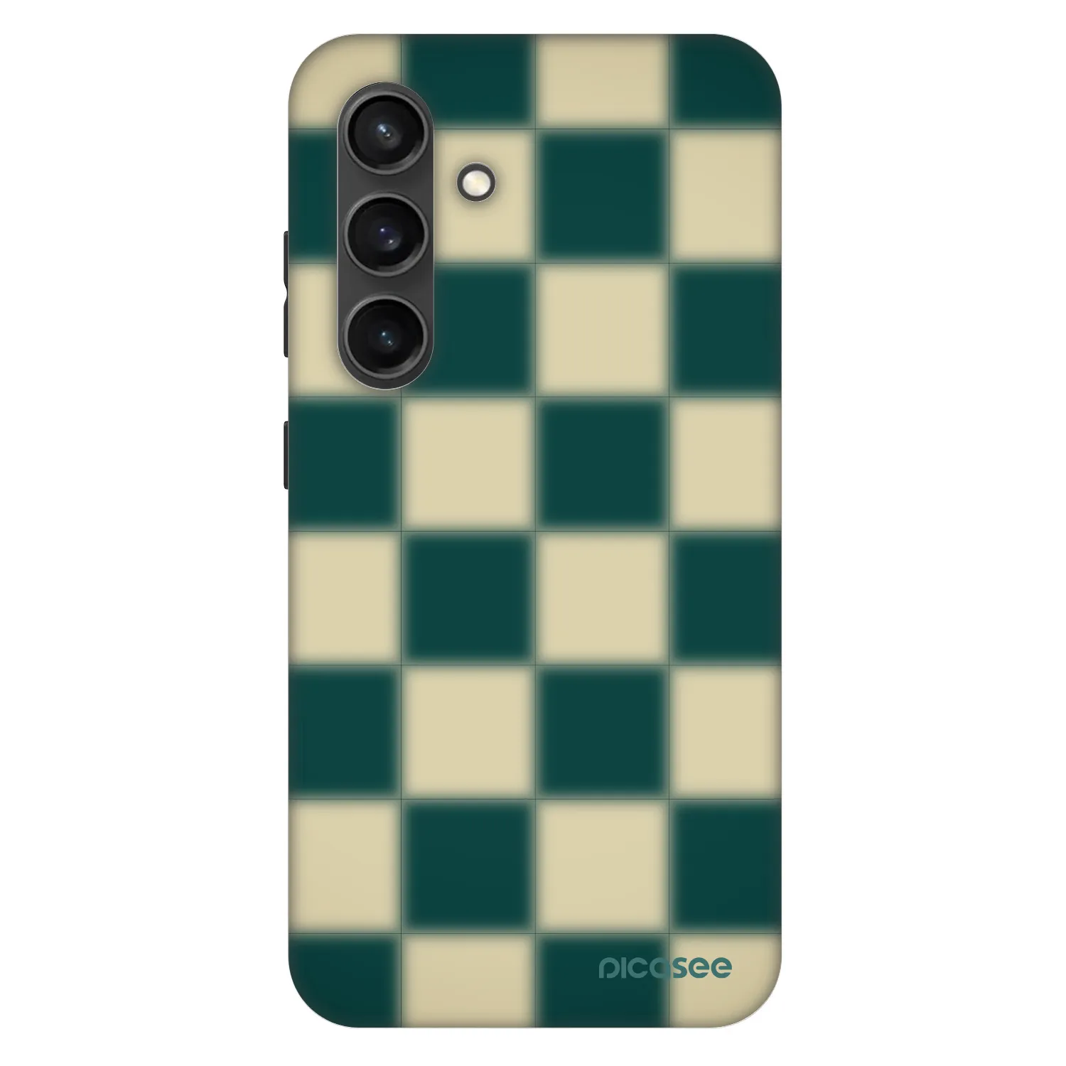 Picasee Fashion Case PowerShare pro Samsung Galaxy S24+ S926B 5G - Shadow Chess