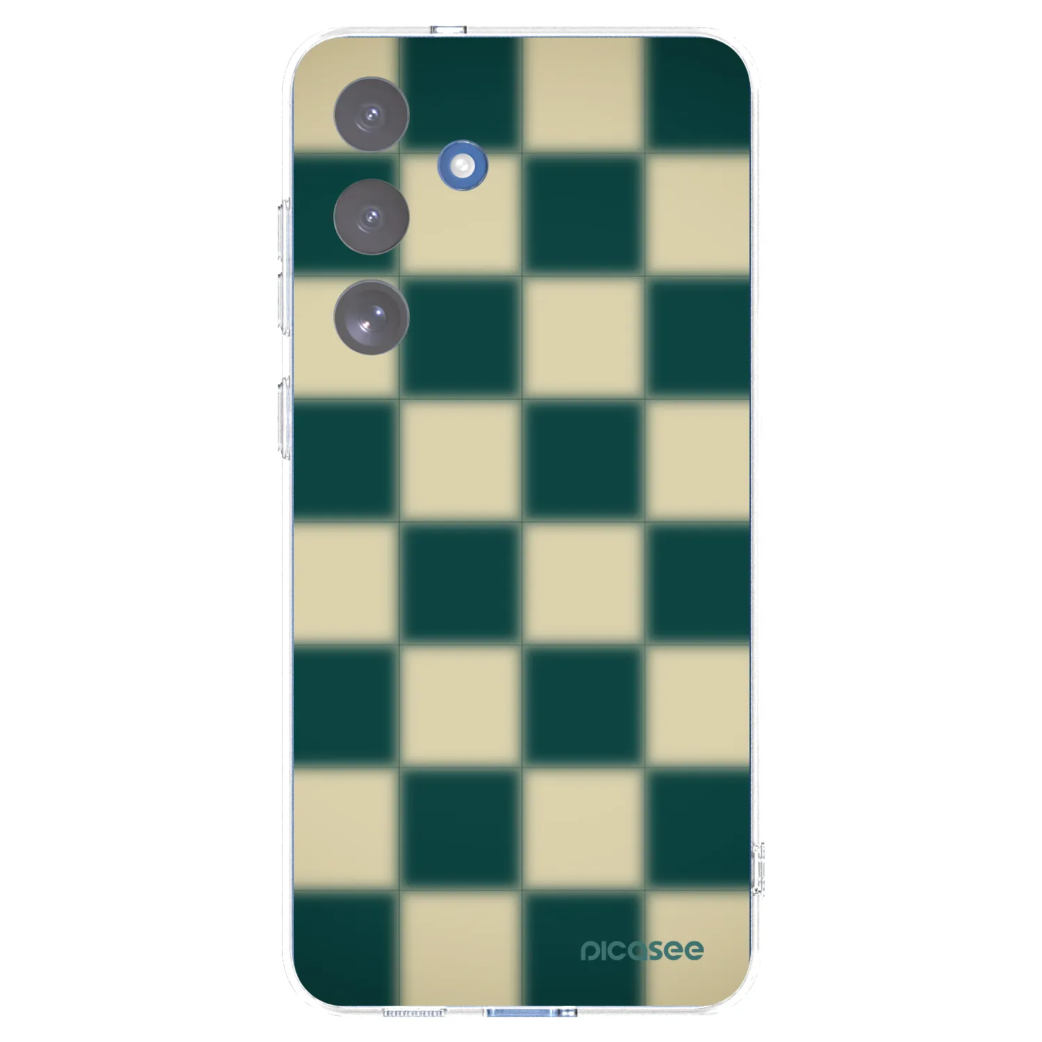 Picasee διαφανής θήκη σιλικόνης Samsung Galaxy S25 FE 5G - Shadow Chess