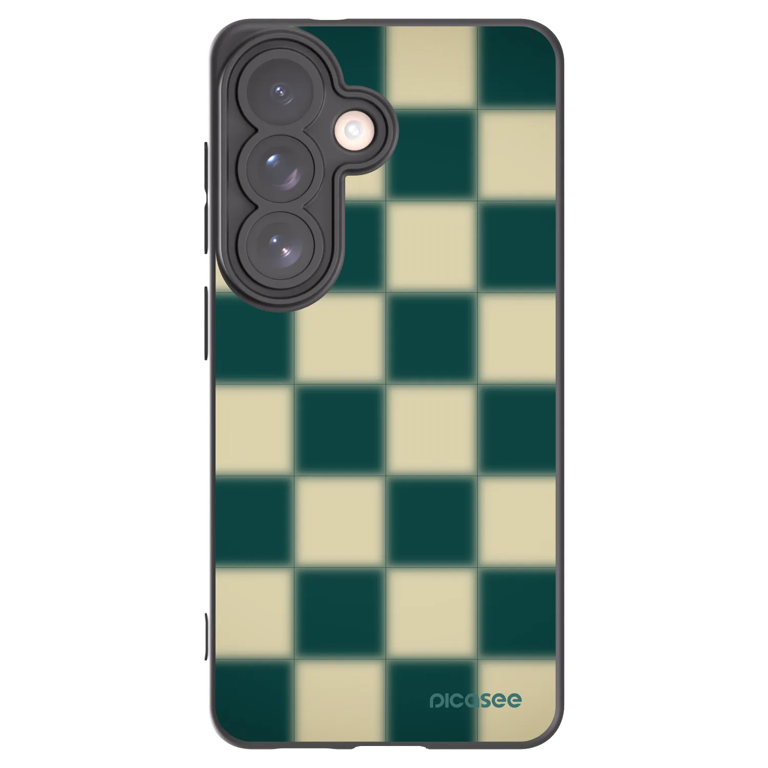 Picasee Μαύρη θήκη σιλικόνης για Samsung Galaxy S26 - Shadow Chess