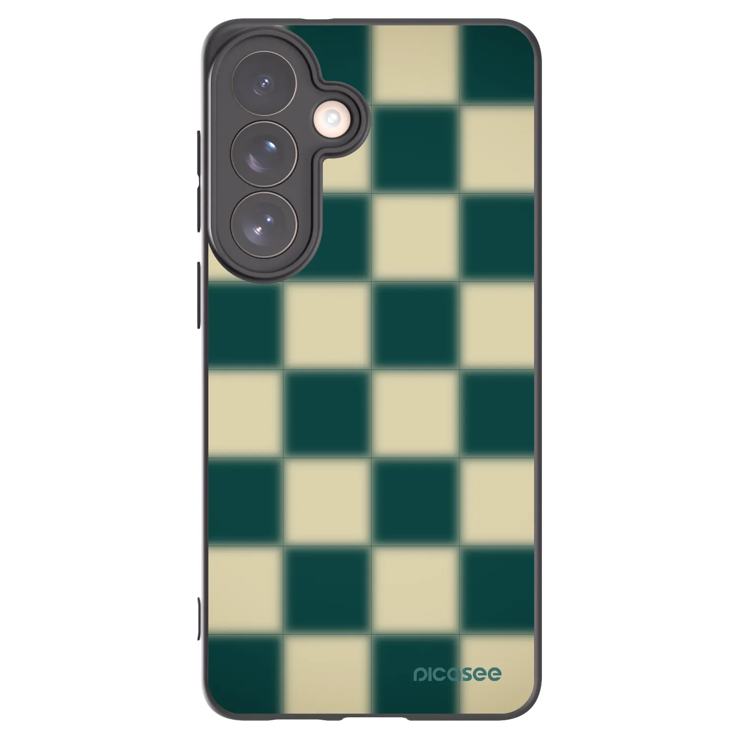 Picasee Μαύρη θήκη σιλικόνης για Samsung Galaxy S26+ - Shadow Chess