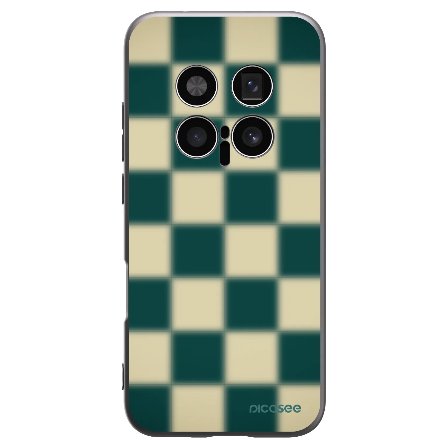 Picasee Μαύρη θήκη σιλικόνης για Honor Magic8 Pro 5G - Shadow Chess