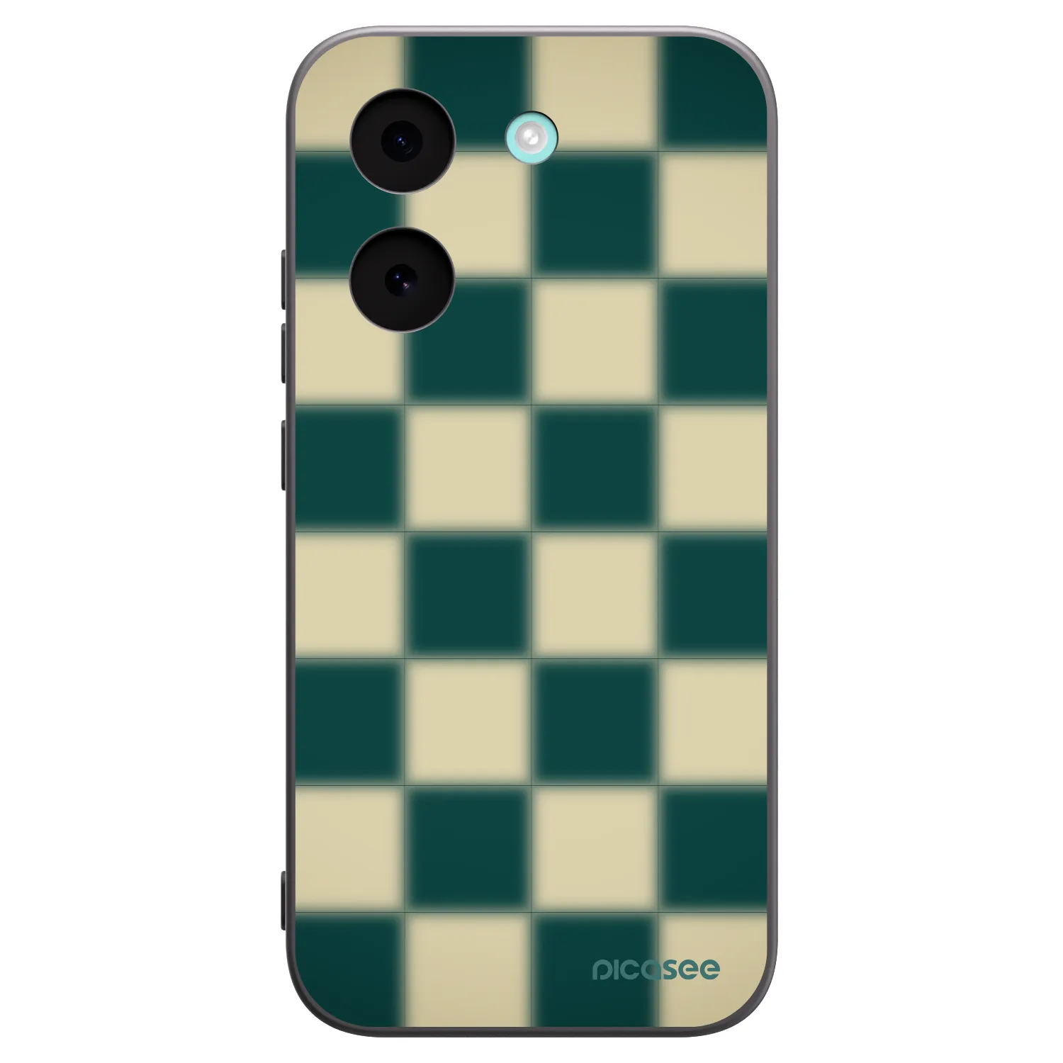 Picasee Μαύρη θήκη σιλικόνης για Xiaomi Poco X8 Pro - Shadow Chess