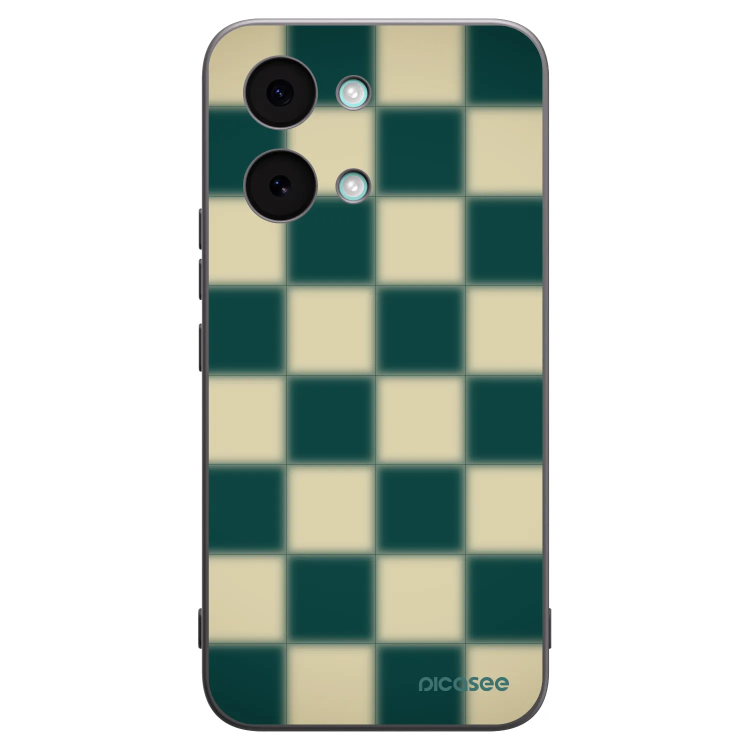 Picasee Μαύρη θήκη σιλικόνης για Xiaomi Poco X8 Pro Max - Shadow Chess