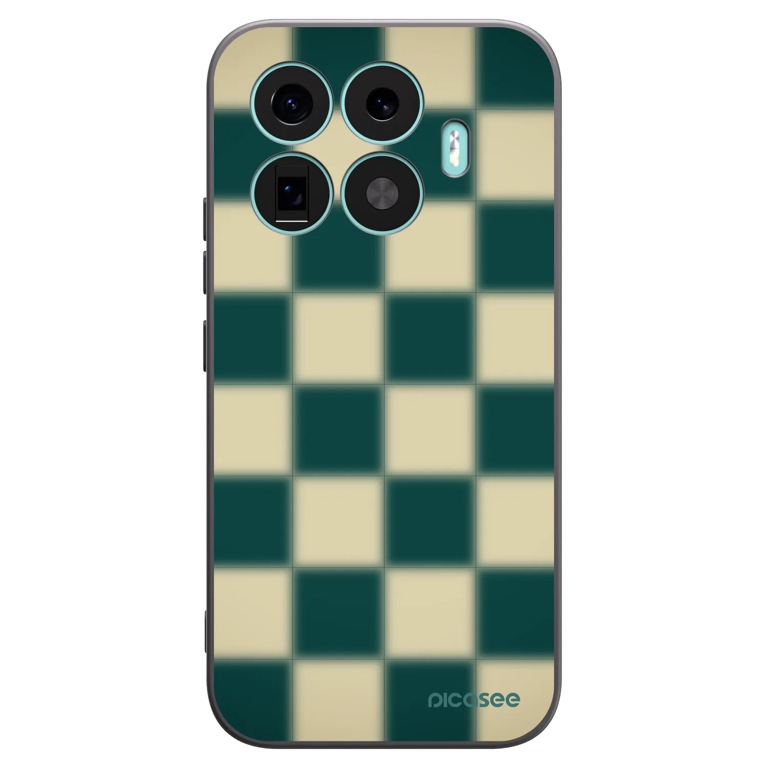 Picasee Μαύρη θήκη σιλικόνης για Xiaomi 17T - Shadow Chess