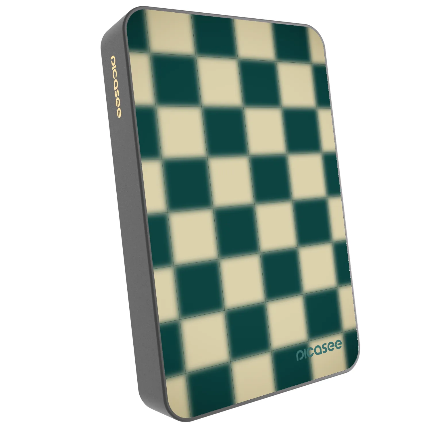 Picasee Powerbank με MagSafe 10 000 mAh Γκρί - Shadow Chess