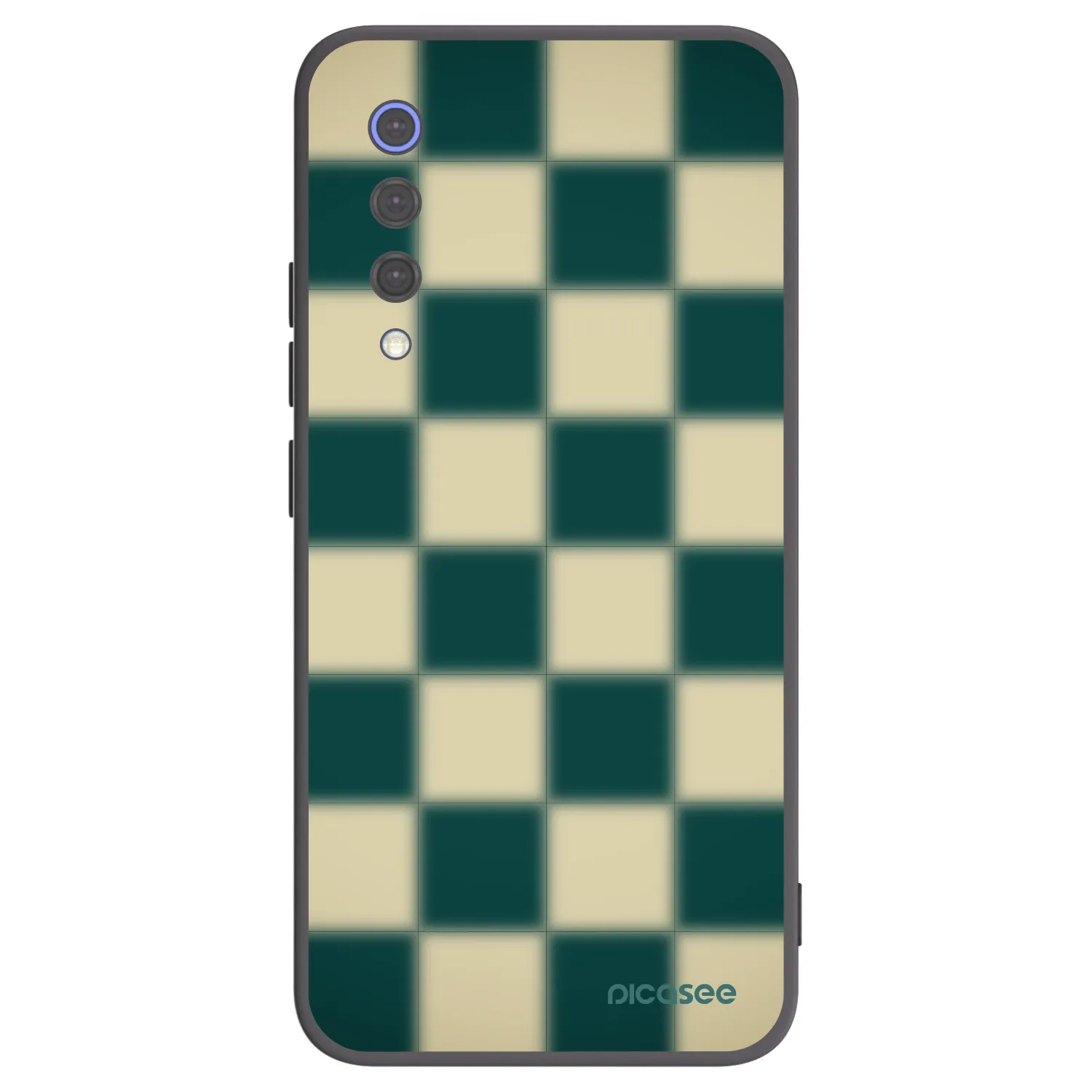 Picasee Μαύρη θήκη σιλικόνης για Xiaomi Mi 9 SE - Shadow Chess