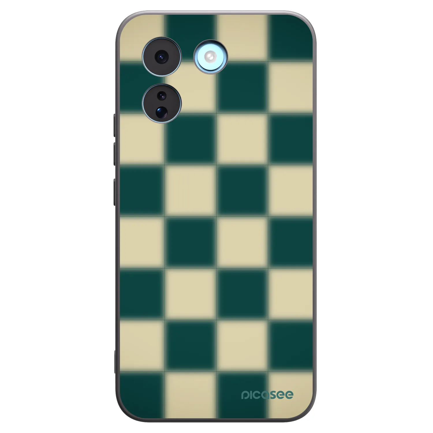 Picasee Μαύρη θήκη σιλικόνης για Xiaomi Redmi Note 17 Pro MAX 5G - Shadow Chess
