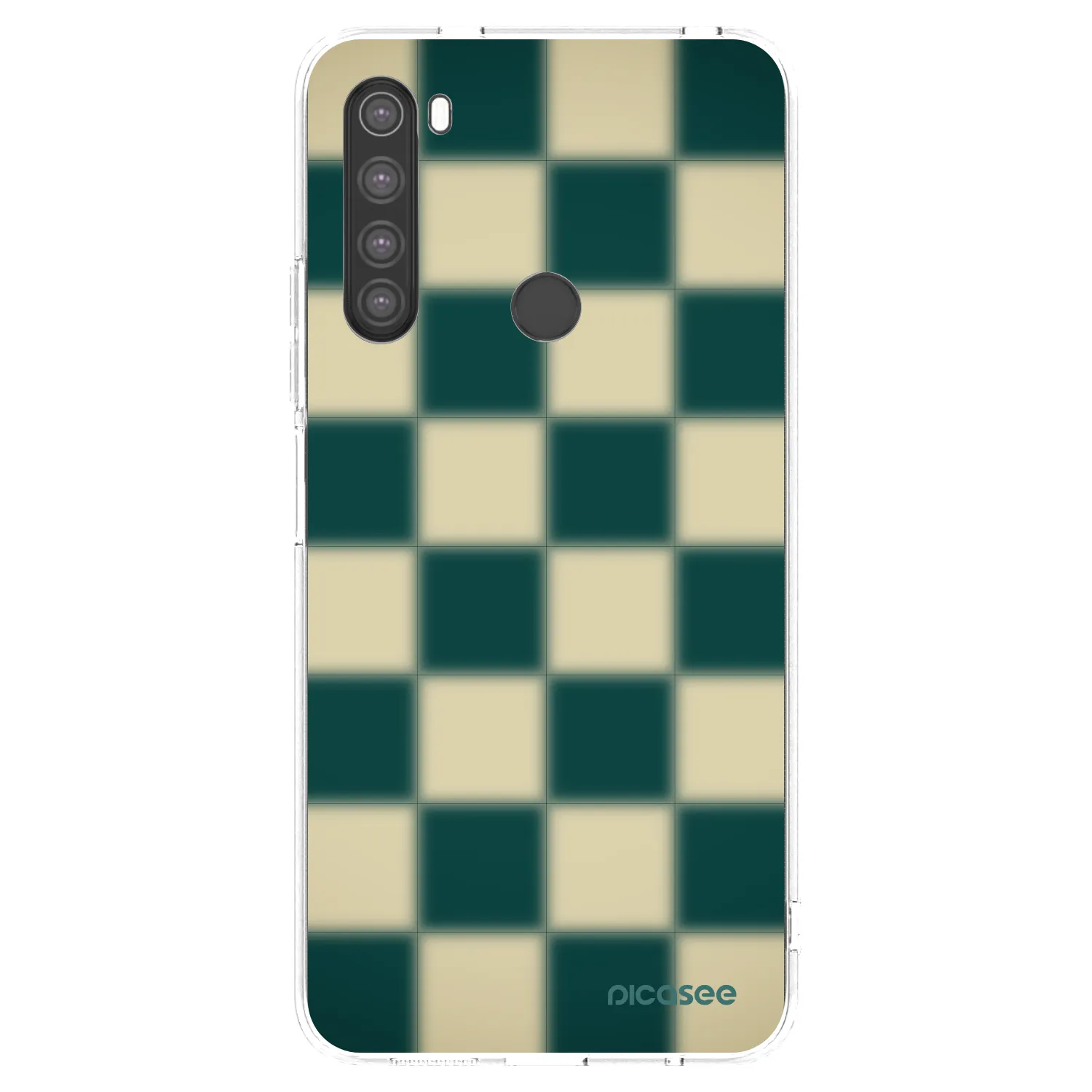 Picasee διαφανής θήκη σιλικόνης Xiaomi Redmi Note 8 - Shadow Chess