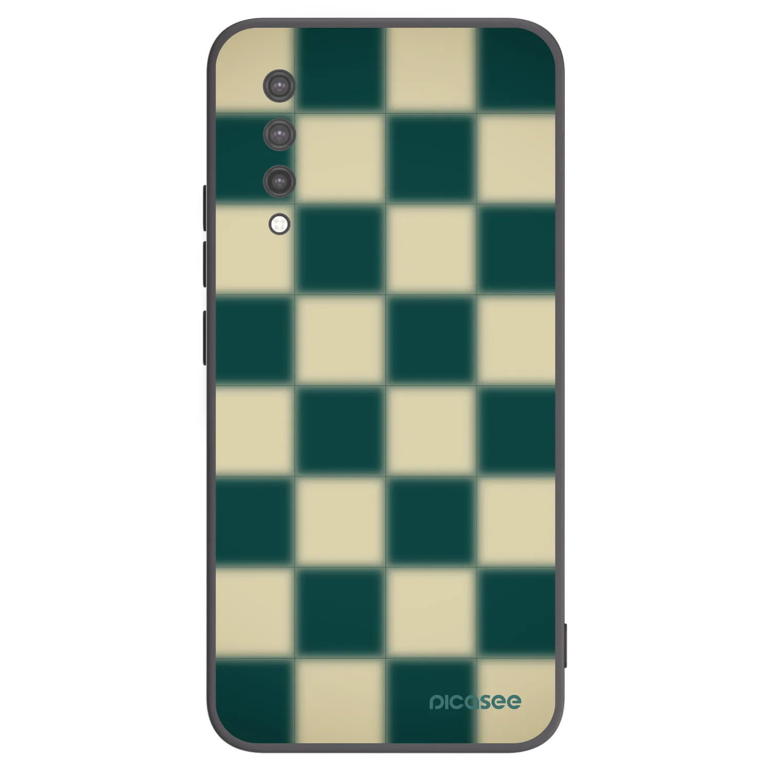 Picasee Μαύρη θήκη σιλικόνης για Xiaomi Mi 9 Lite - Shadow Chess