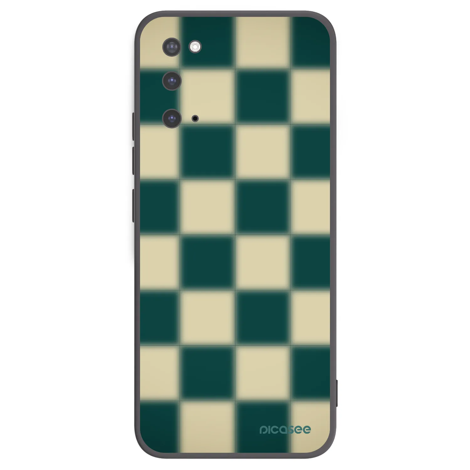 Picasee Μαύρη θήκη σιλικόνης για Samsung Galaxy S20 G980F - Shadow Chess
