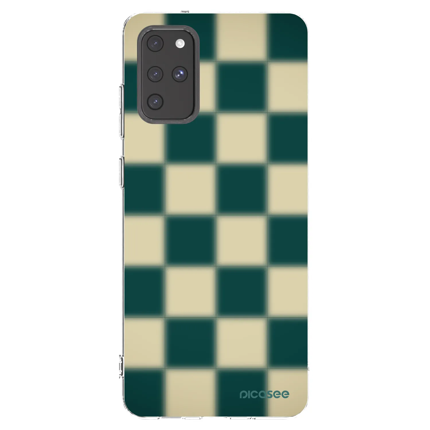 Picasee διαφανής θήκη σιλικόνης Samsung Galaxy S20+ G985F - Shadow Chess