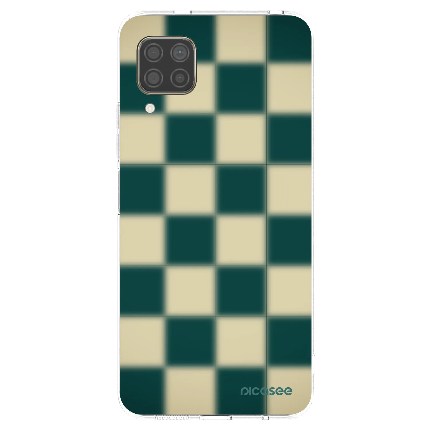 Picasee διαφανής θήκη σιλικόνης Huawei P40 Lite - Shadow Chess