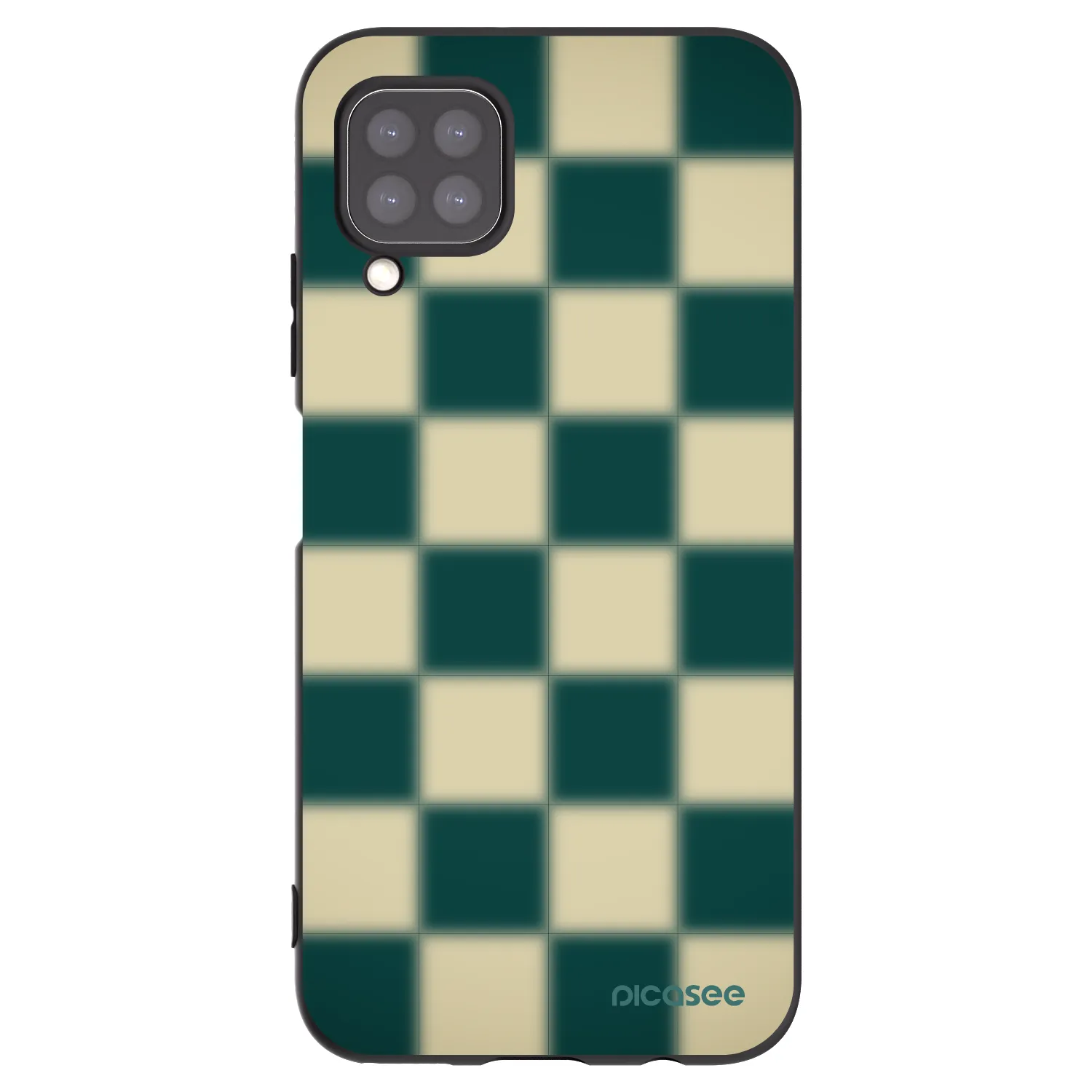 Picasee Μαύρη θήκη σιλικόνης για Huawei P40 Lite - Shadow Chess