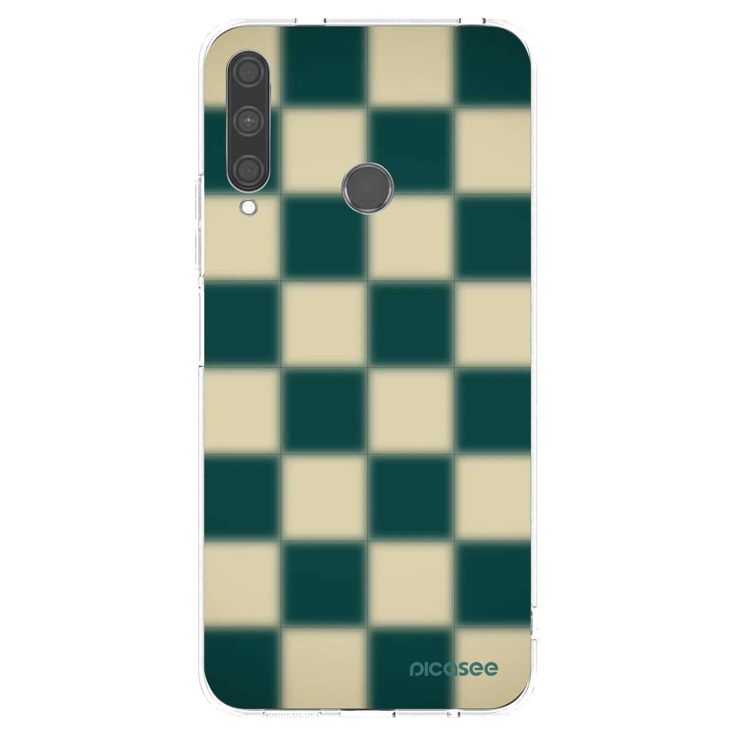 Picasee διαφανής θήκη σιλικόνης Huawei P40 Lite E - Shadow Chess