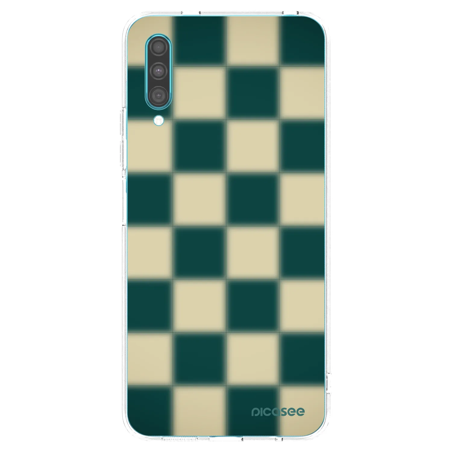 Picasee διαφανής θήκη σιλικόνης Samsung Galaxy A30s A307F - Shadow Chess