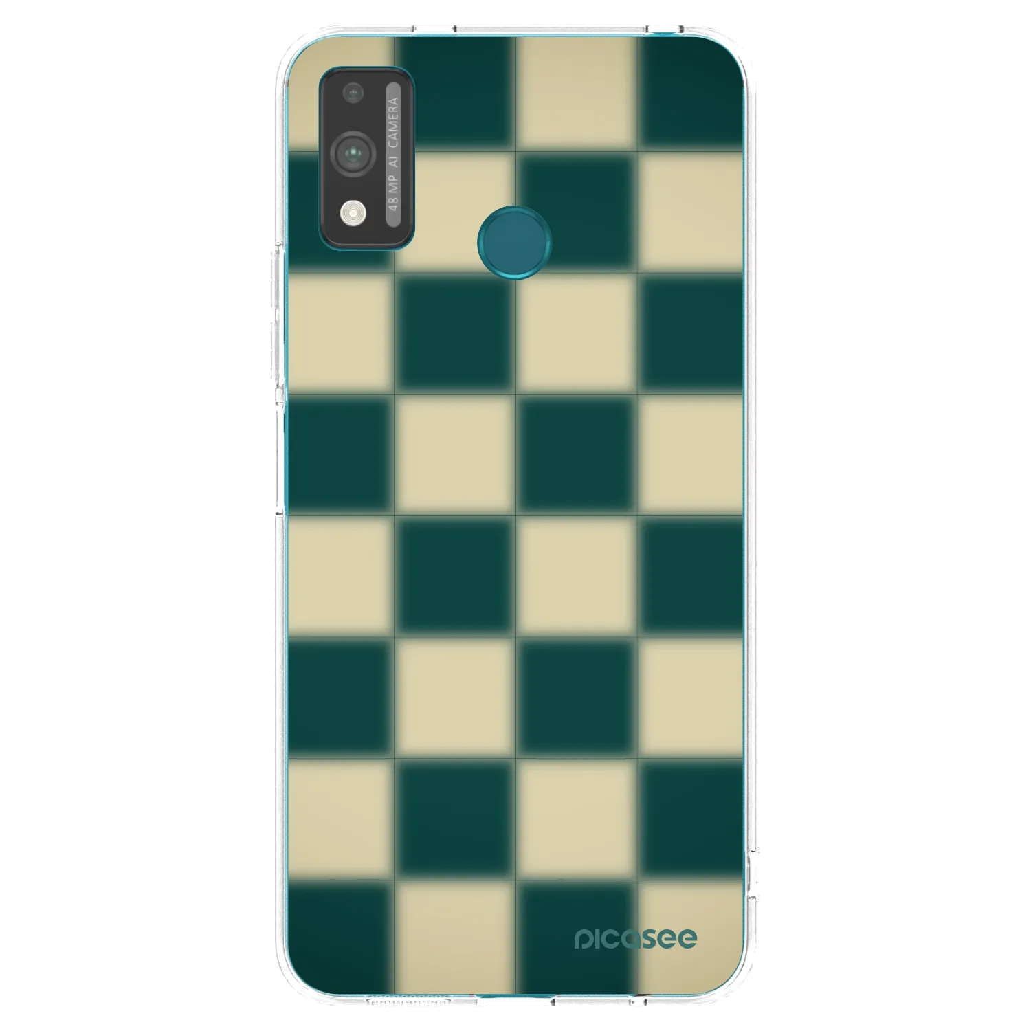 Picasee διαφανής θήκη σιλικόνης Honor 9X Lite - Shadow Chess