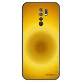 Picasee Μαύρη θήκη σιλικόνης για Xiaomi Redmi 9 - Solar Pulse