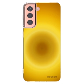 Picasee διαφανής θήκη σιλικόνης Samsung Galaxy S21 5G G991B - Solar Pulse
