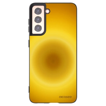 Picasee Μαύρη θήκη σιλικόνης για Samsung Galaxy S21 5G G991B - Solar Pulse