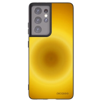Picasee Μαύρη θήκη σιλικόνης για Samsung Galaxy S21 Ultra 5G G998B - Solar Pulse