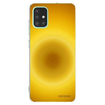 Picasee διαφανής θήκη σιλικόνης Samsung Galaxy M31s - Solar Pulse