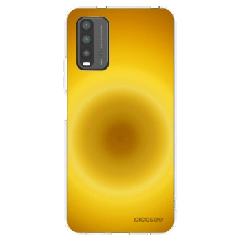 Picasee Μαύρη θήκη σιλικόνης για Xiaomi Redmi 9T - Solar Pulse