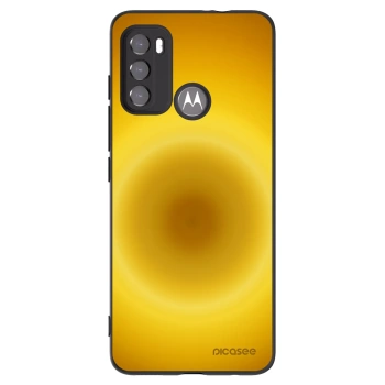Picasee Μαύρη θήκη σιλικόνης για Motorola Moto G60 - Solar Pulse