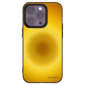 Picasee Μαύρη θήκη σιλικόνης για Apple iPhone 14 Pro - Solar Pulse