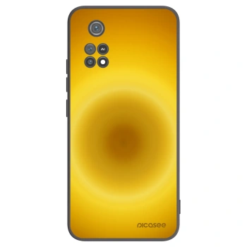 Picasee Μαύρη θήκη σιλικόνης για Xiaomi Poco M4 Pro - Solar Pulse