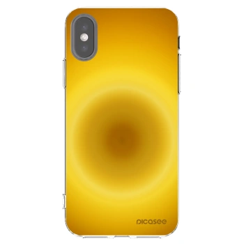 Picasee διαφανής θήκη σιλικόνης Apple iPhone X/XS - Solar Pulse