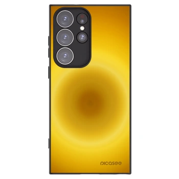 Picasee Μαύρη θήκη σιλικόνης για Samsung Galaxy S23 Ultra 5G - Solar Pulse